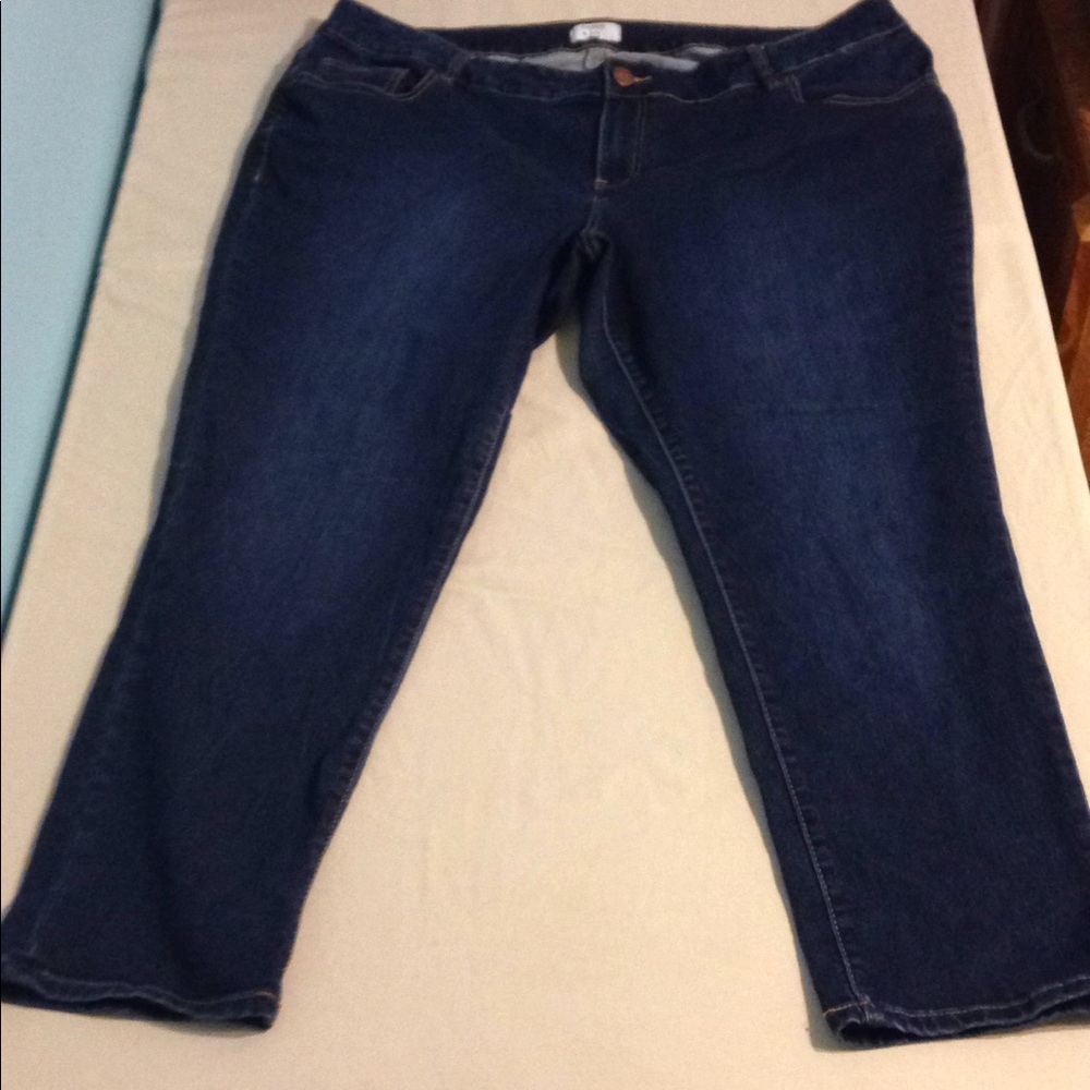 Size 24W crown & ivy woman's jeans